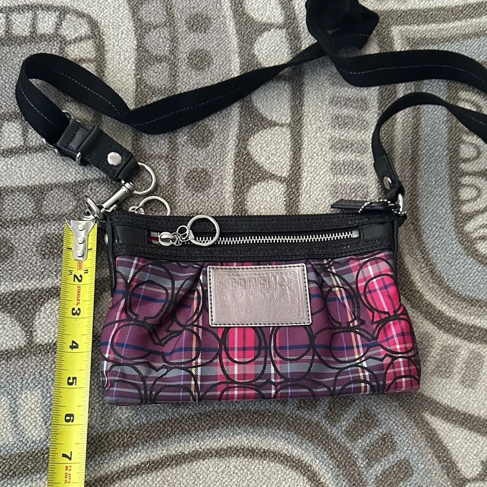 Coach Black and Pink Crossbody Bag - Picture 7 of 8